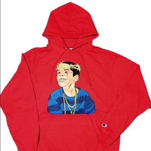 Men’s Large Red FlyGod hoodie